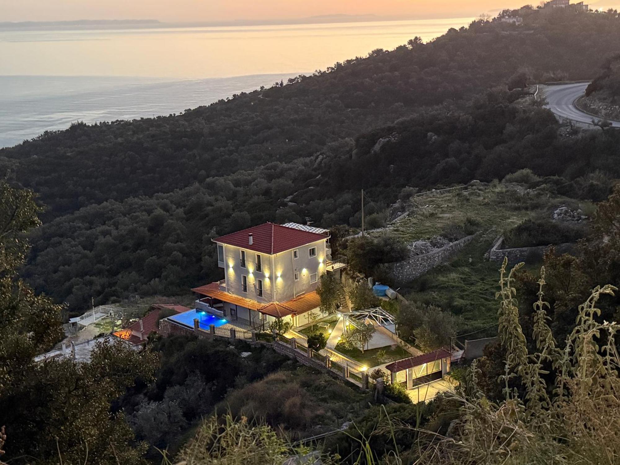 Vila Elezi Piqeras Borsh Exterior foto